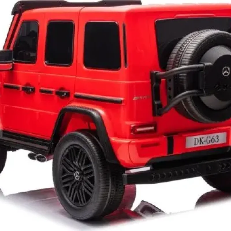 Дитяча акумуляторна машинка Mercedes Benz G63 AMG XXL Червона