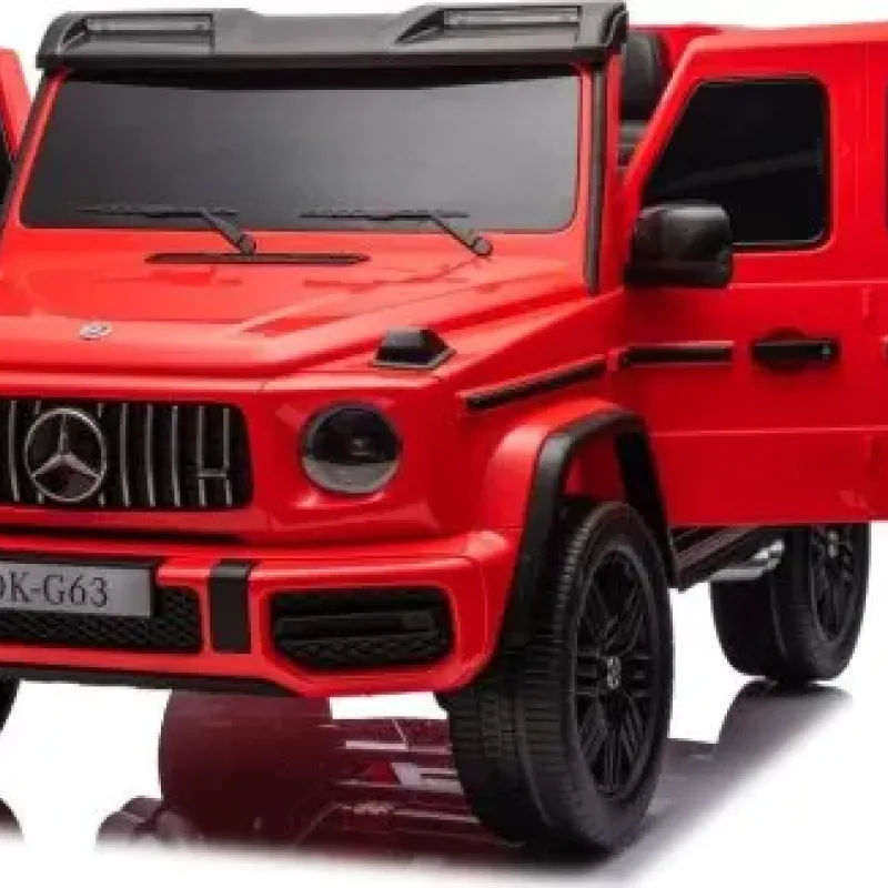 Дитяча акумуляторна машинка Mercedes Benz G63 AMG XXL Червона