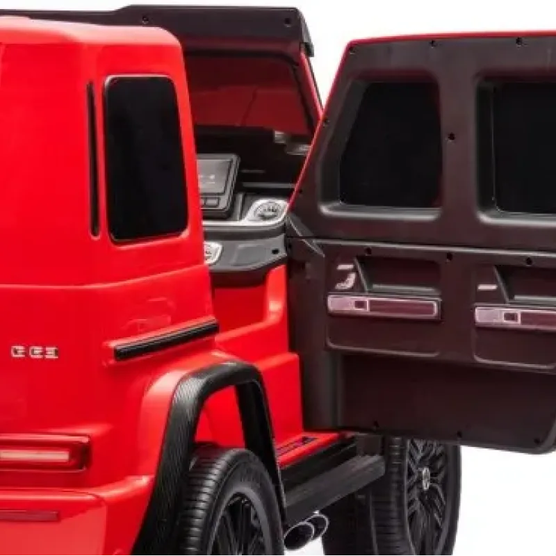 Дитяча акумуляторна машинка Mercedes Benz G63 AMG XXL Червона