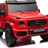 Дитяча акумуляторна машинка Mercedes Benz G63 AMG XXL Червона