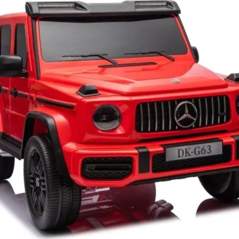 Дитяча акумуляторна машинка Mercedes Benz G63 AMG XXL Червона