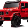 Дитяча акумуляторна машинка Mercedes Benz G63 AMG XXL Червона