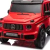 Дитяча акумуляторна машинка Mercedes Benz G63 AMG XXL Червона