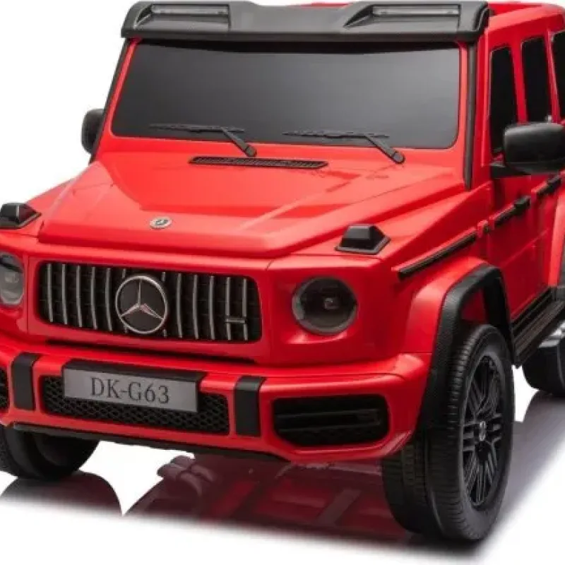 Дитяча акумуляторна машинка Mercedes Benz G63 AMG XXL Червона