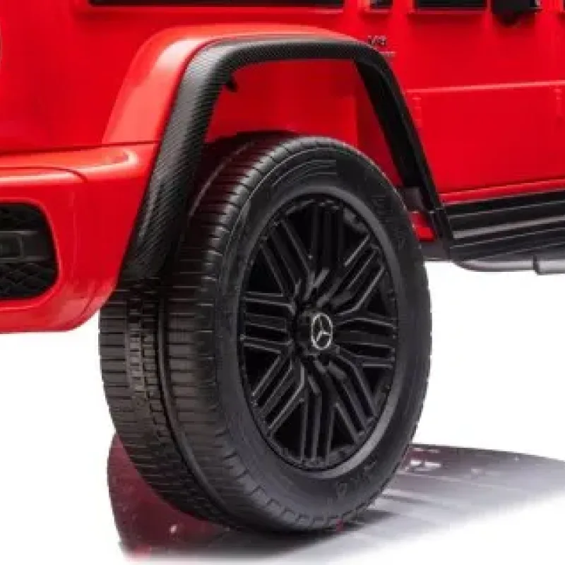 Дитяча акумуляторна машинка Mercedes Benz G63 AMG XXL Червона