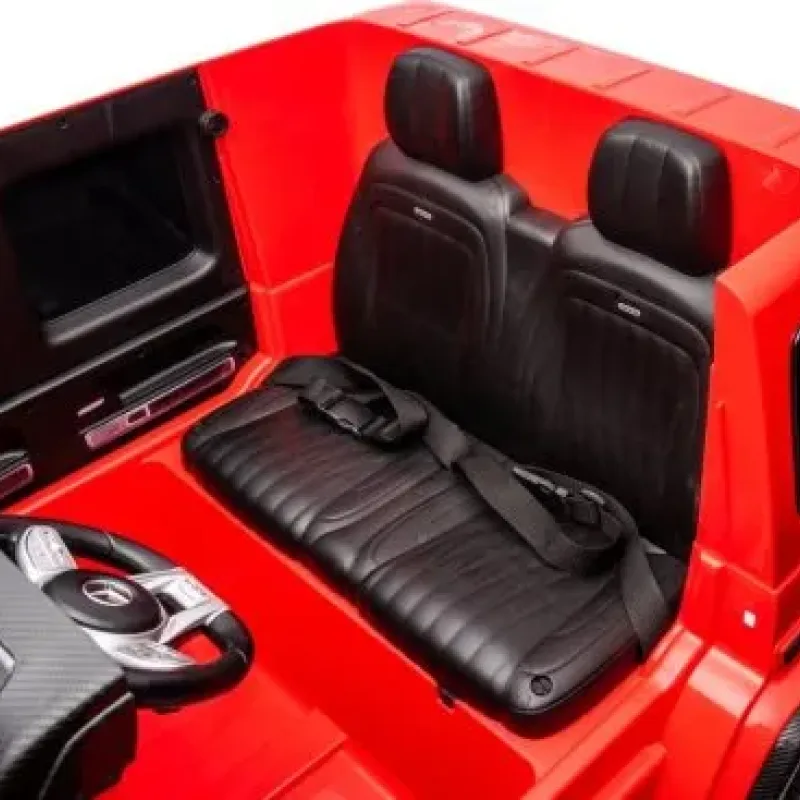 Дитяча акумуляторна машинка Mercedes Benz G63 AMG XXL Червона