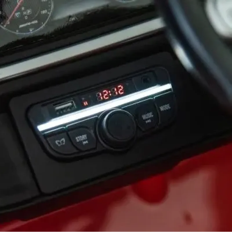 Дитяча акумуляторна машинка Mercedes Benz G63 AMG XXL Червона