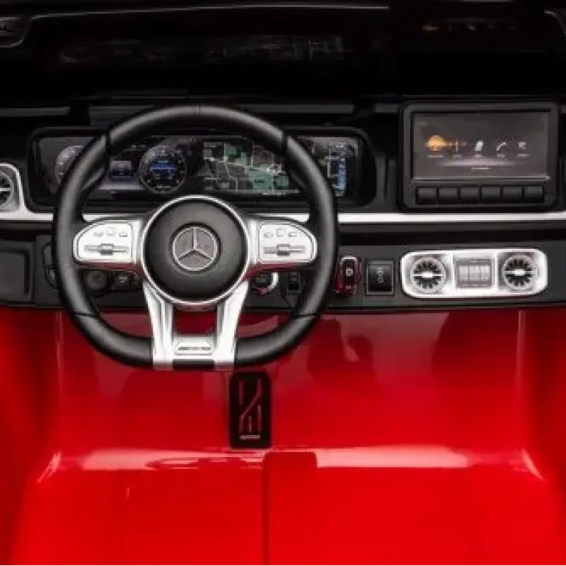 Дитяча акумуляторна машинка Mercedes Benz G63 AMG XXL Червона
