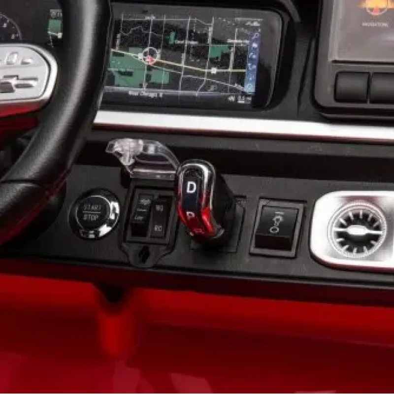 Дитяча акумуляторна машинка Mercedes Benz G63 AMG XXL Червона