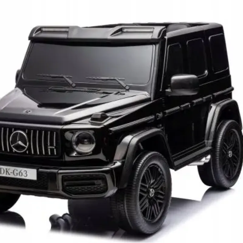 Дитяча акумуляторна машинка Mercedes Benz G63 AMG XXL Чорна Дитяча акумуляторна машинка Mercedes Benz G63 AMG XXL Чорна