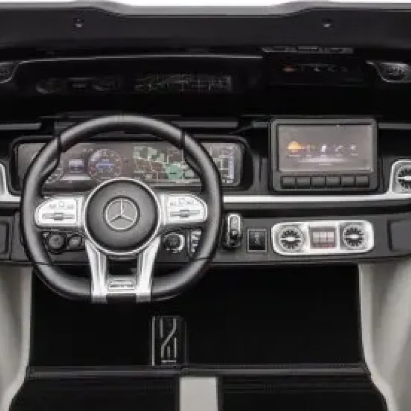 Дитяча акумуляторна машинка Mercedes Benz G63 AMG XXL Чорна Дитяча акумуляторна машинка Mercedes Benz G63 AMG XXL Чорна