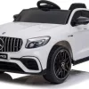 Дитяча акумуляторна машинка Mercedes Benz GLC63S Біла