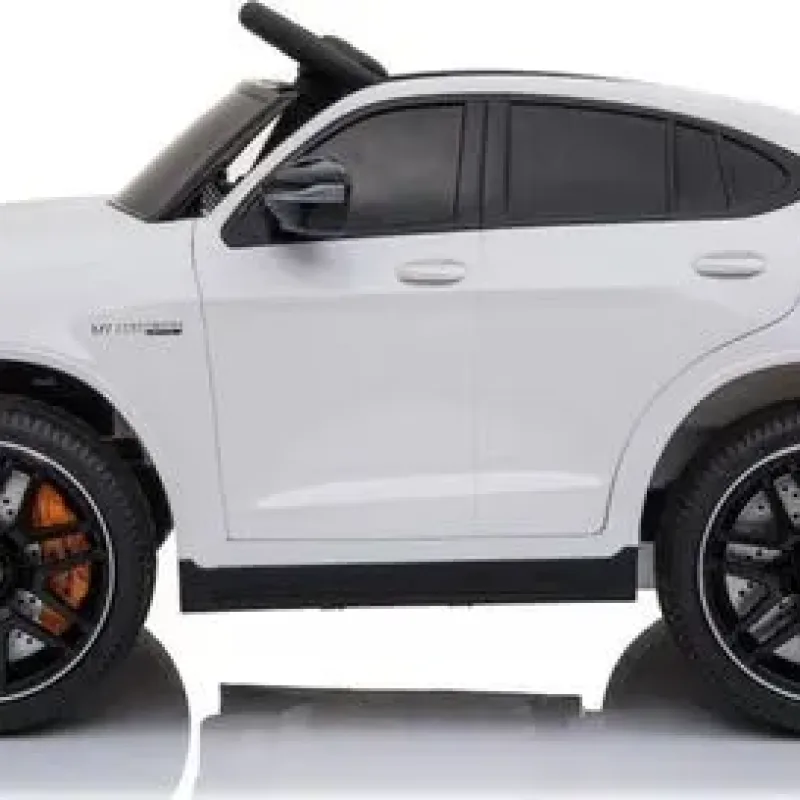 Дитяча акумуляторна машинка Mercedes Benz GLC63S Біла