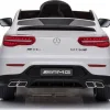 Дитяча акумуляторна машинка Mercedes Benz GLC63S Біла