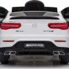 Дитяча акумуляторна машинка Mercedes Benz GLC63S Біла