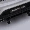 Дитяча акумуляторна машинка Mercedes Benz GLC63S Біла