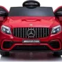 Дитяча акумуляторна машинка Mercedes Benz GLC63S Червона