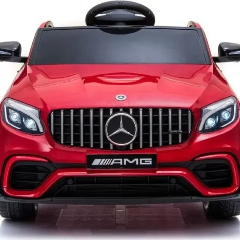 Дитяча акумуляторна машинка Mercedes Benz GLC63S Червона