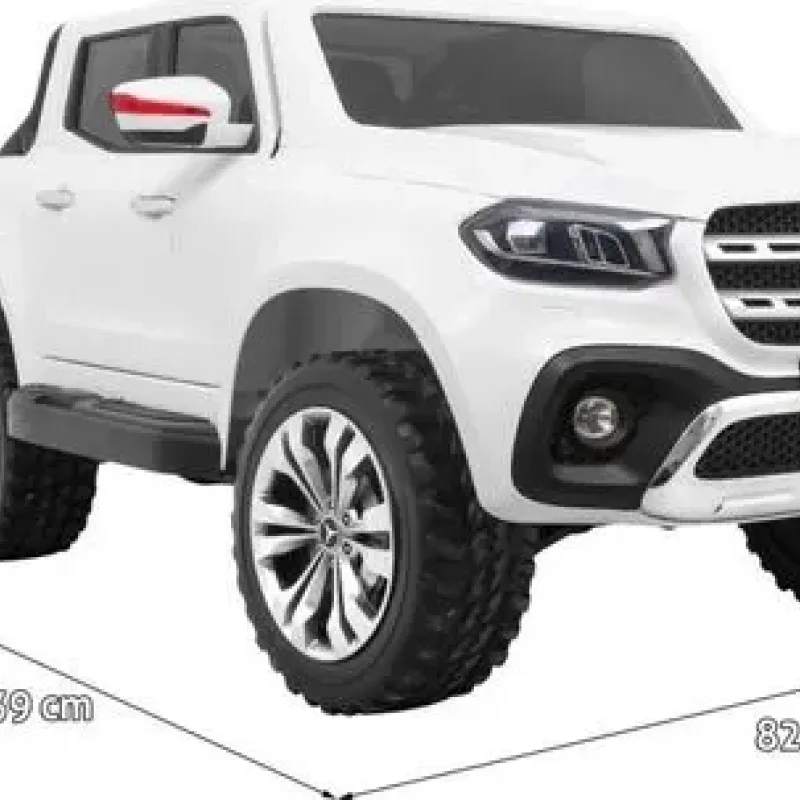 Дитяча акумуляторна машинка Mercedes Benz X-Class Біла Дитяча акумуляторна машинка Mercedes Benz X-Class Біла