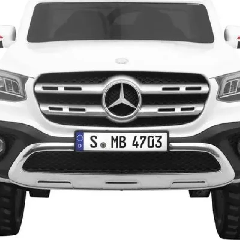 Дитяча акумуляторна машинка Mercedes Benz X-Class Біла Дитяча акумуляторна машинка Mercedes Benz X-Class Біла
