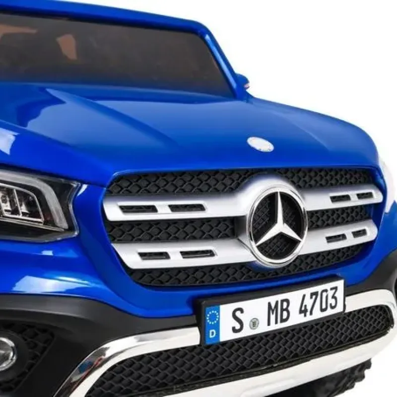 Дитяча акумуляторна машинка Mercedes Benz X-Class Синя Дитяча акумуляторна машинка Mercedes Benz X-Class Синя