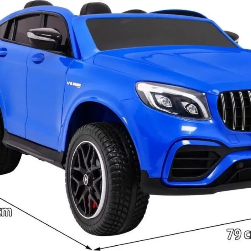 Дитяча акумуляторна машинка Mercedes GLC 63S Синя Дитяча акумуляторна машинка Mercedes GLC 63S Синя