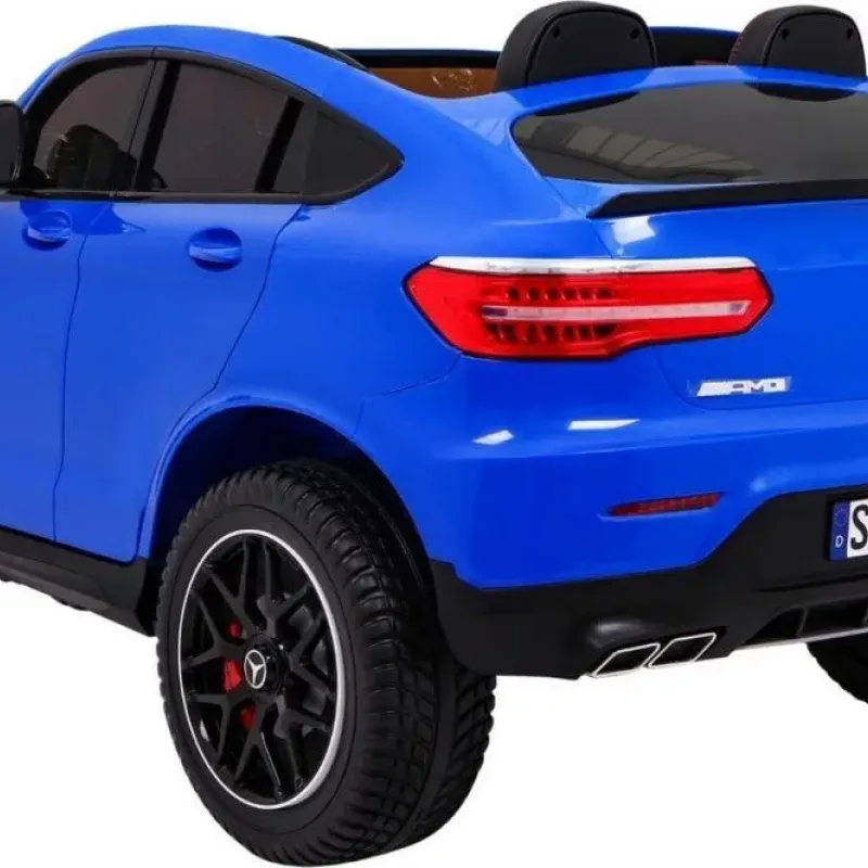 Дитяча акумуляторна машинка Mercedes GLC 63S Синя Дитяча акумуляторна машинка Mercedes GLC 63S Синя