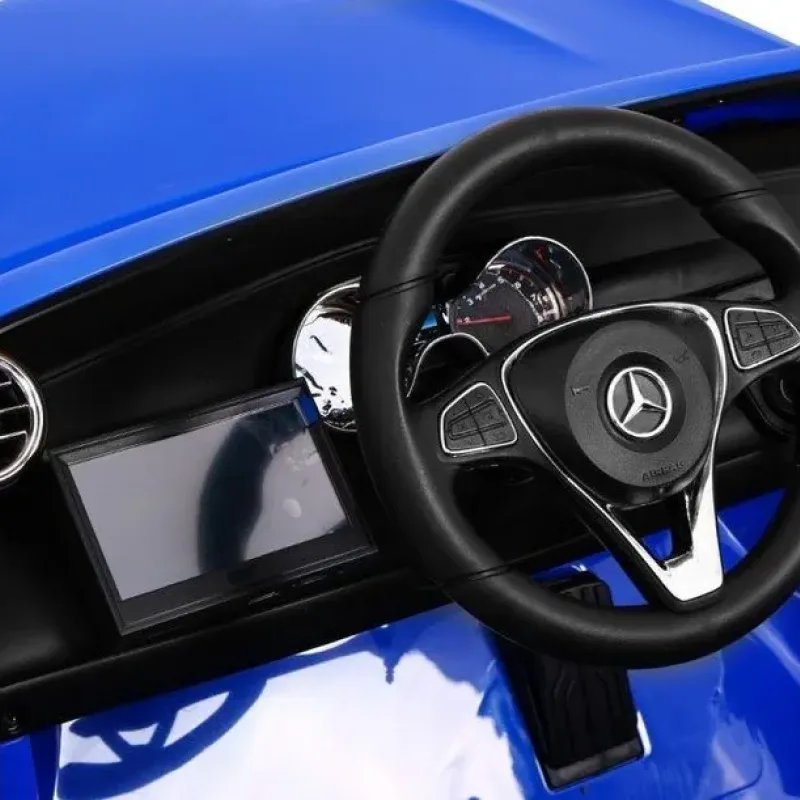 Дитяча акумуляторна машинка Mercedes GLC 63S Синя Дитяча акумуляторна машинка Mercedes GLC 63S Синя