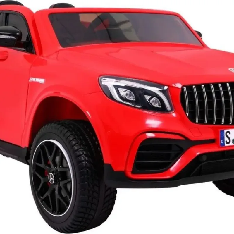 Дитяча акумуляторна машинка Mercedes GLC 63S Червона Дитяча акумуляторна машинка Mercedes GLC 63S Червона
