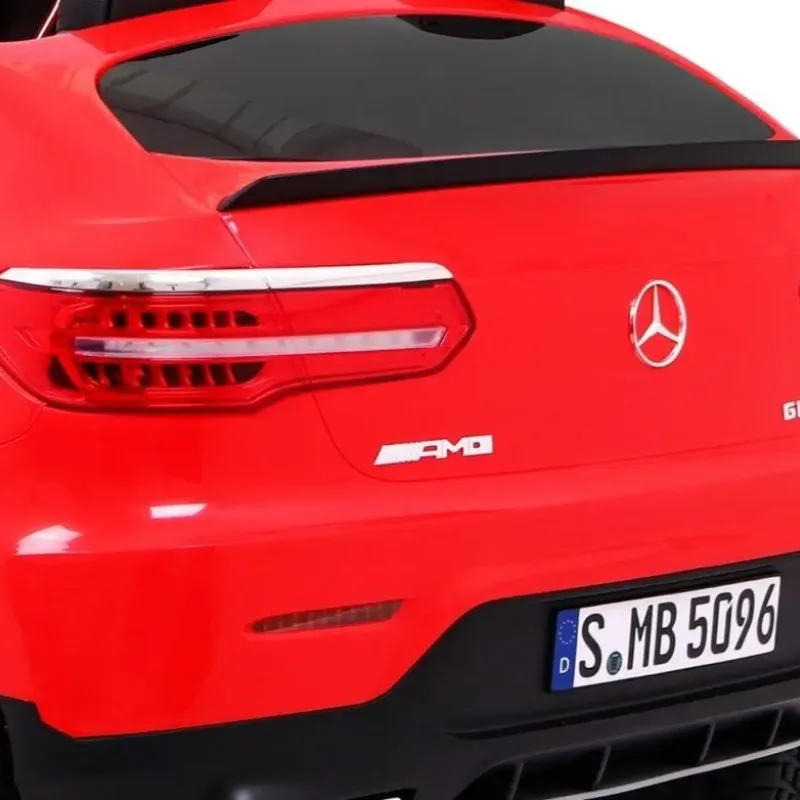 Дитяча акумуляторна машинка Mercedes GLC 63S Червона Дитяча акумуляторна машинка Mercedes GLC 63S Червона