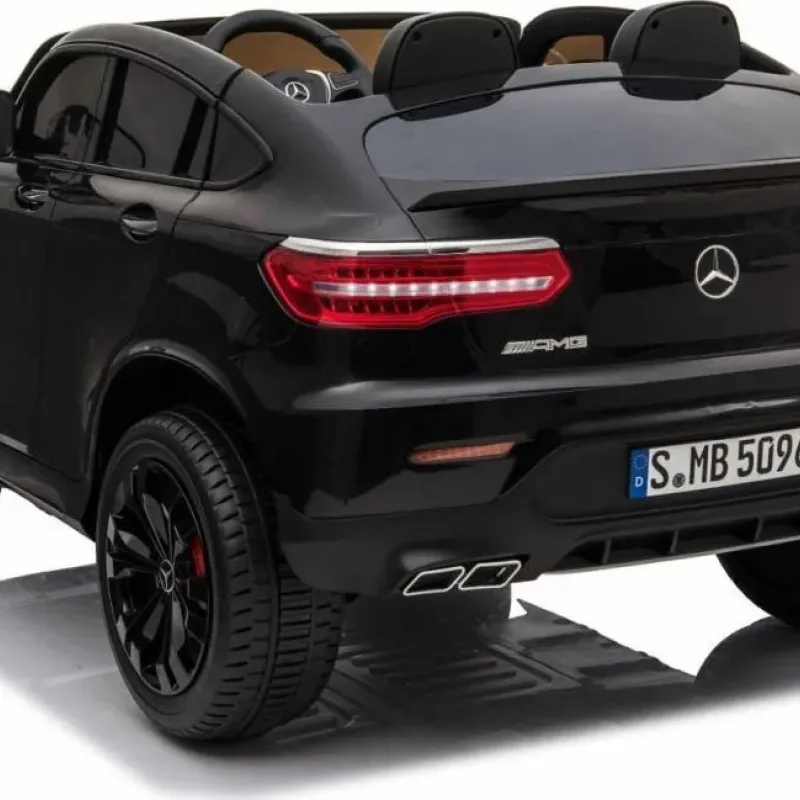 Дитяча акумуляторна машинка Mercedes GLC 63S Чорна Дитяча акумуляторна машинка Mercedes GLC 63S Чорна