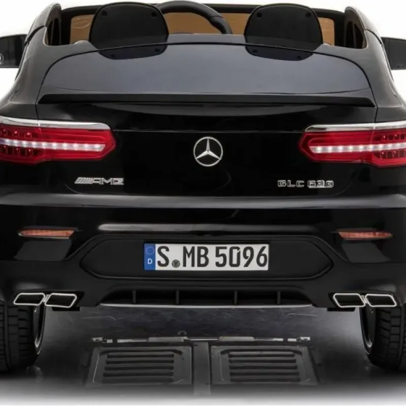 Дитяча акумуляторна машинка Mercedes GLC 63S Чорна Дитяча акумуляторна машинка Mercedes GLC 63S Чорна