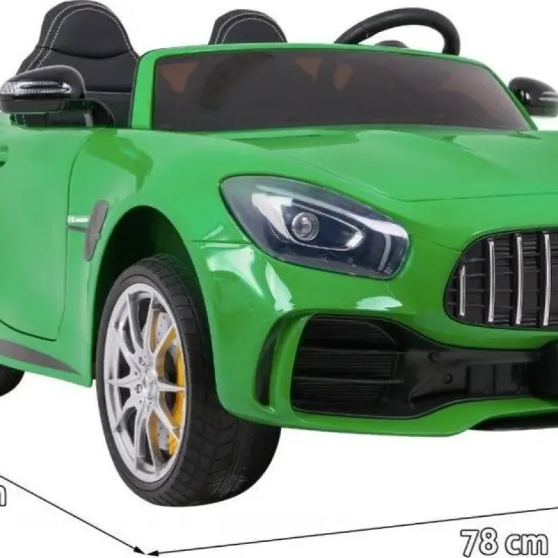 Дитяча акумуляторна машинка Mercedes-Benz GT R Зелена Дитяча акумуляторна машинка Mercedes-Benz GT R Зелена