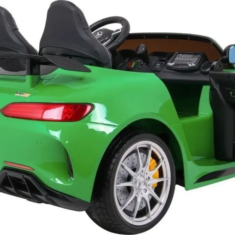 Дитяча акумуляторна машинка Mercedes-Benz GT R Зелена