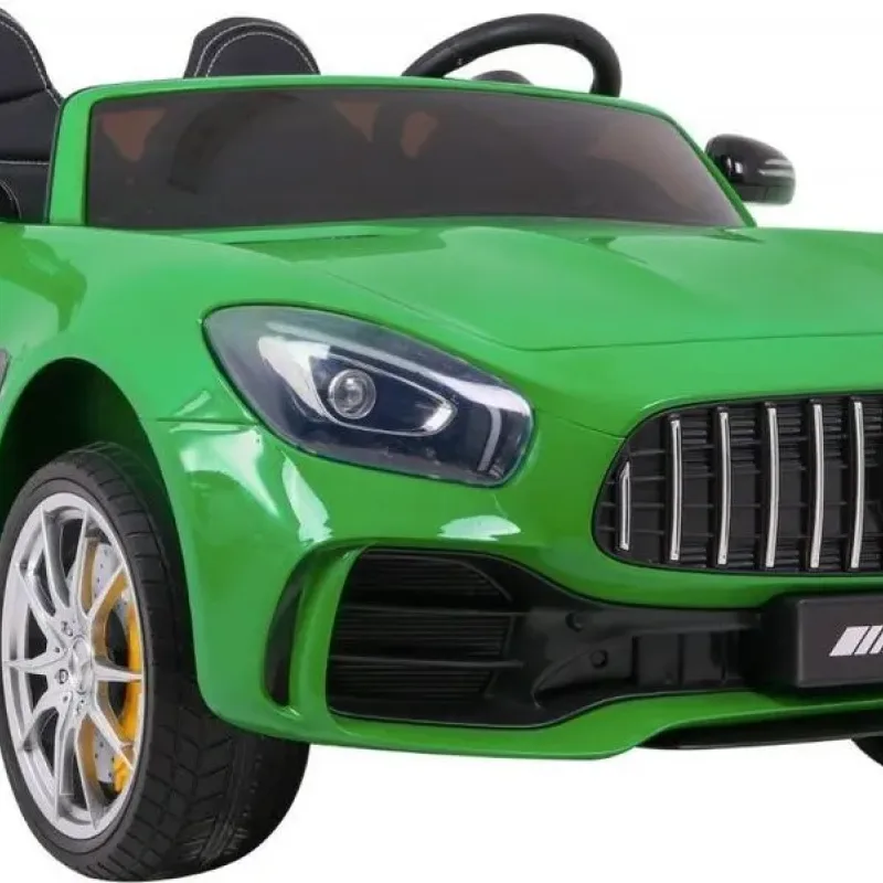 Дитяча акумуляторна машинка Mercedes-Benz GT R Зелена