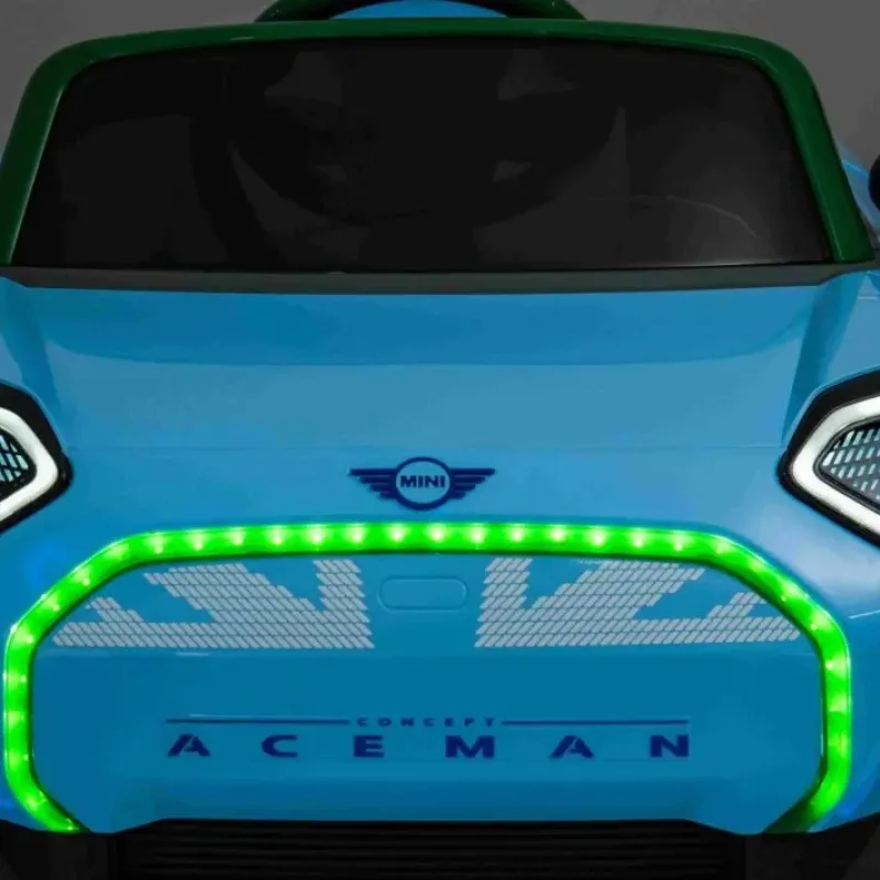 Дитяча акумуляторна машинка Mini Concept Aceman Блакитна Дитяча акумуляторна машинка Mini Concept Aceman Блакитна