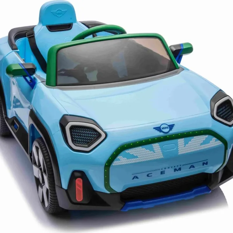 Дитяча акумуляторна машинка Mini Concept Aceman Блакитна Дитяча акумуляторна машинка Mini Concept Aceman Блакитна
