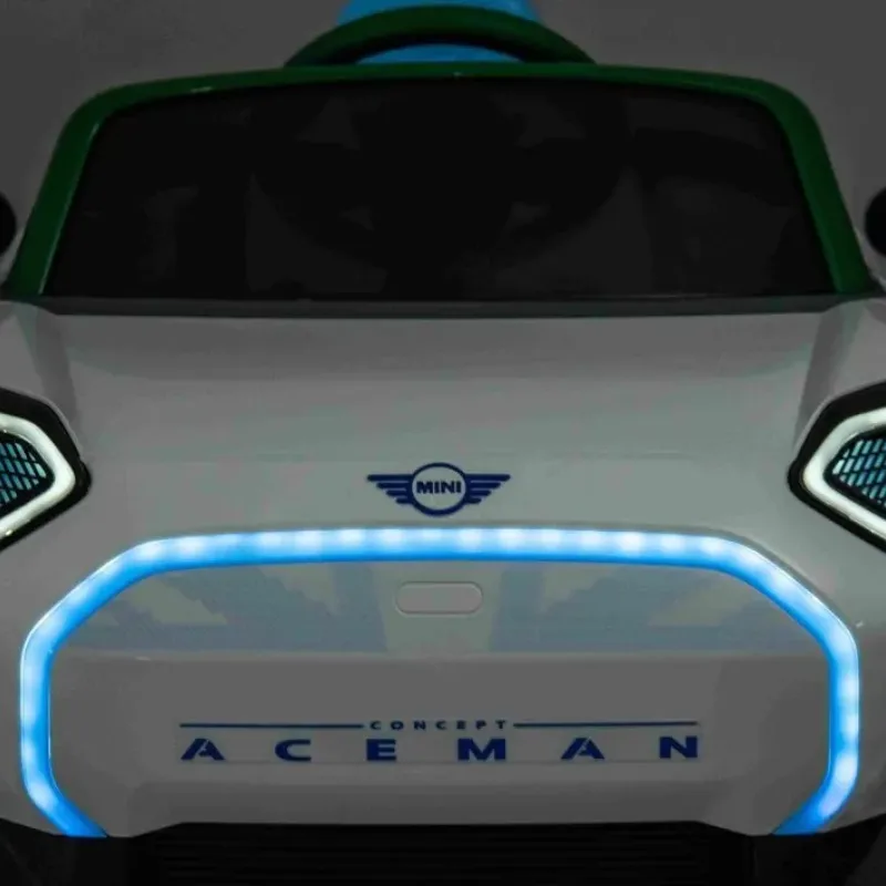 Дитяча акумуляторна машинка Mini Concept Aceman Біла Дитяча акумуляторна машинка Mini Concept Aceman Біла