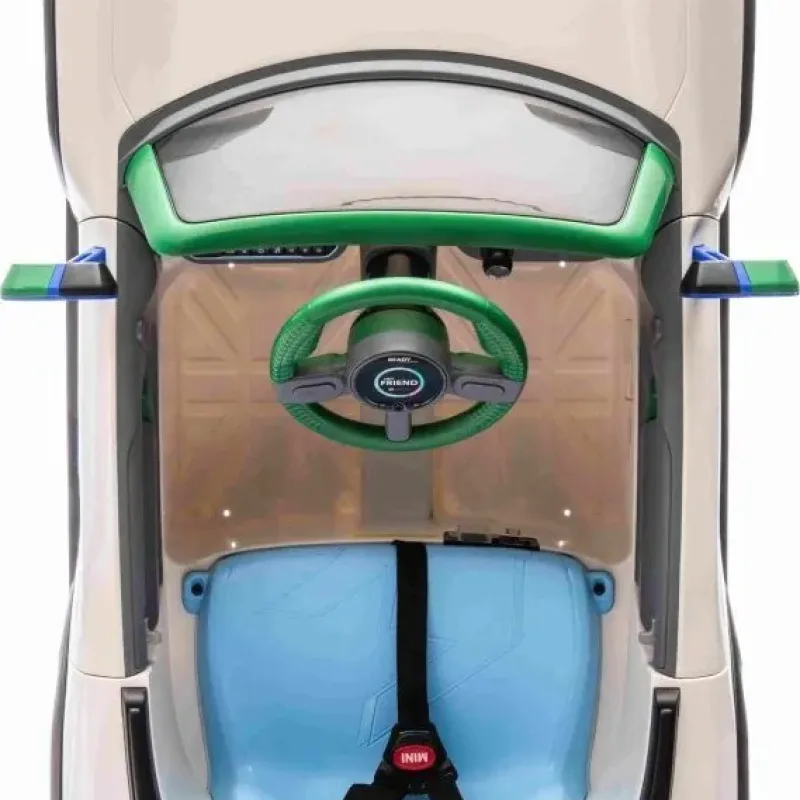 Дитяча акумуляторна машинка Mini Concept Aceman Біла Дитяча акумуляторна машинка Mini Concept Aceman Біла
