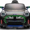 Дитяча акумуляторна машинка Mini Concept Aceman Чорна Дитяча акумуляторна машинка Mini Concept Aceman Чорна