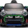 Дитяча акумуляторна машинка Mini Concept Aceman Чорна Дитяча акумуляторна машинка Mini Concept Aceman Чорна