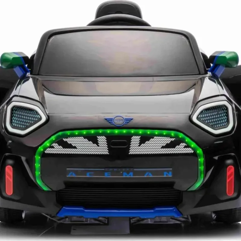 Дитяча акумуляторна машинка Mini Concept Aceman Чорна Дитяча акумуляторна машинка Mini Concept Aceman Чорна