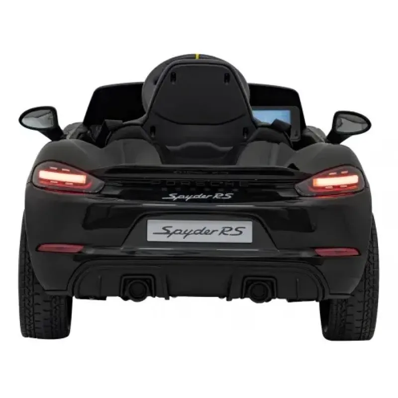 Дитяча акумуляторна машинка Porsche 718 MP4 Чорна Дитяча акумуляторна машинка Porsche 718 MP4 Чорна
