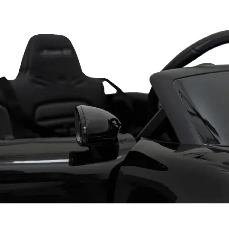 Дитяча акумуляторна машинка Porsche 718 MP4 Чорна Дитяча акумуляторна машинка Porsche 718 MP4 Чорна