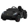 Дитяча акумуляторна машинка Porsche 718 MP4 Чорна Дитяча акумуляторна машинка Porsche 718 MP4 Чорна