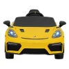 Дитяча акумуляторна машинка Porsche 718 Жовта