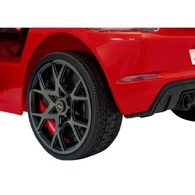 Дитяча акумуляторна машинка Porsche 718 Червона