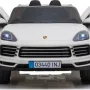 Дитяча акумуляторна машинка Porsche Cayenne S Біла