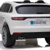 Дитяча акумуляторна машинка Porsche Cayenne S Біла