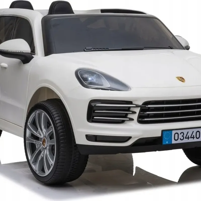 Дитяча акумуляторна машинка Porsche Cayenne S Біла